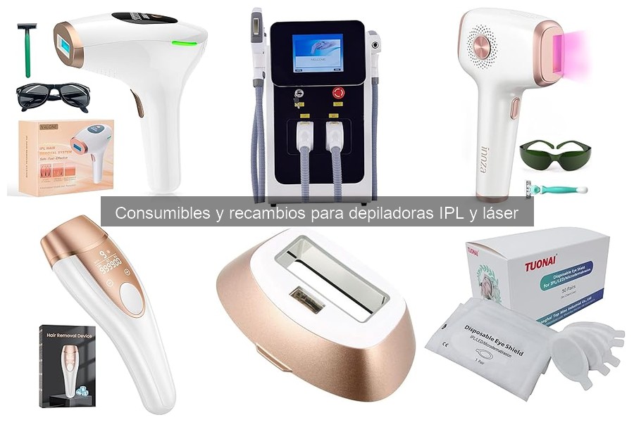 Problemas comunes con consumibles de depiladoras IPL y láser