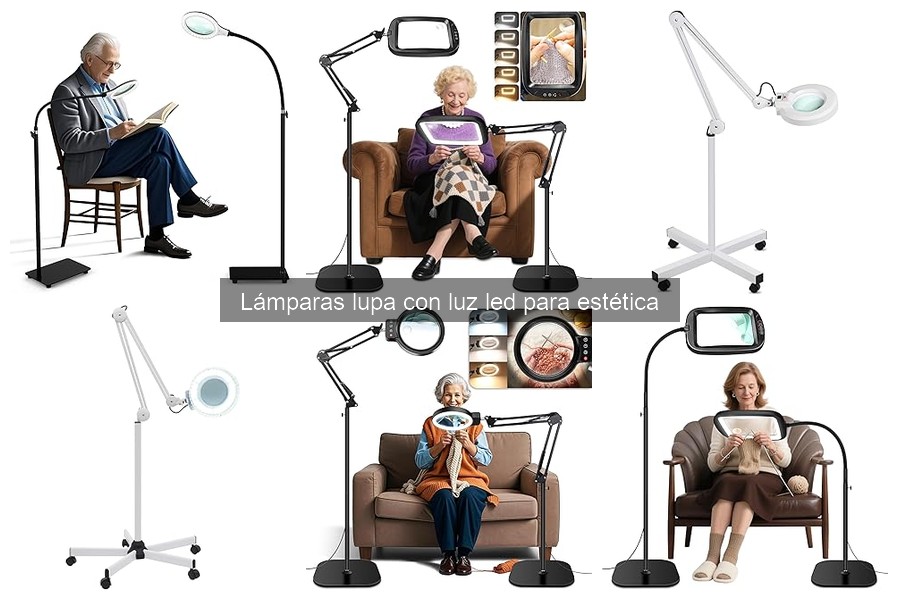 Problemas comunes con lámparas lupa LED y soluciones