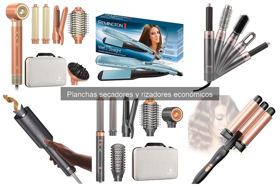 Problemas comunes con planchas, secadores y rizadores económicos
