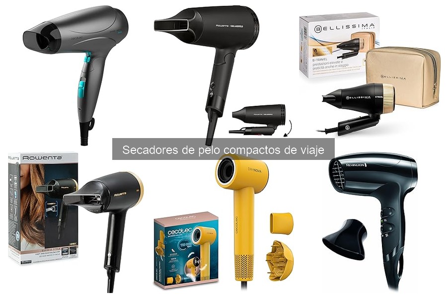 Problemas comunes con secadores de pelo de viaje y soluciones
