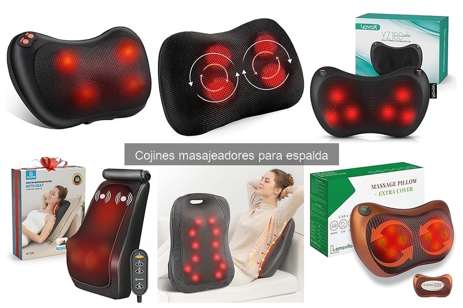 Problemas comunes de cojines masajeadores para espalda