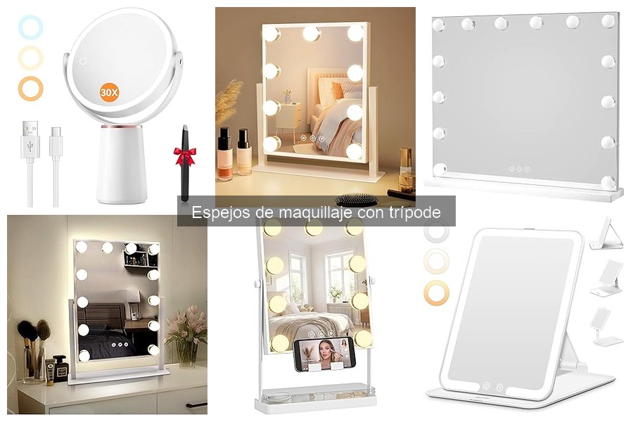 Problemas comunes de espejos de maquillaje con trípode