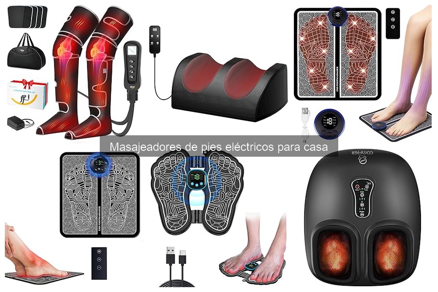 Problemas frecuentes con masajeadores de pies eléctricos