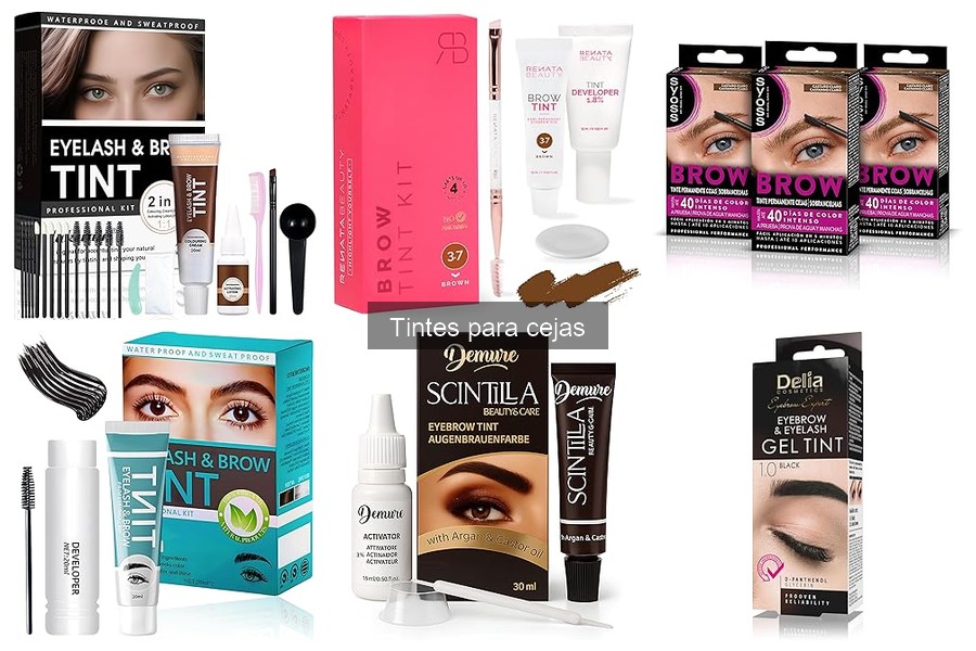 ¿Puedo usar tintes para cabello en las cejas? Respuestas