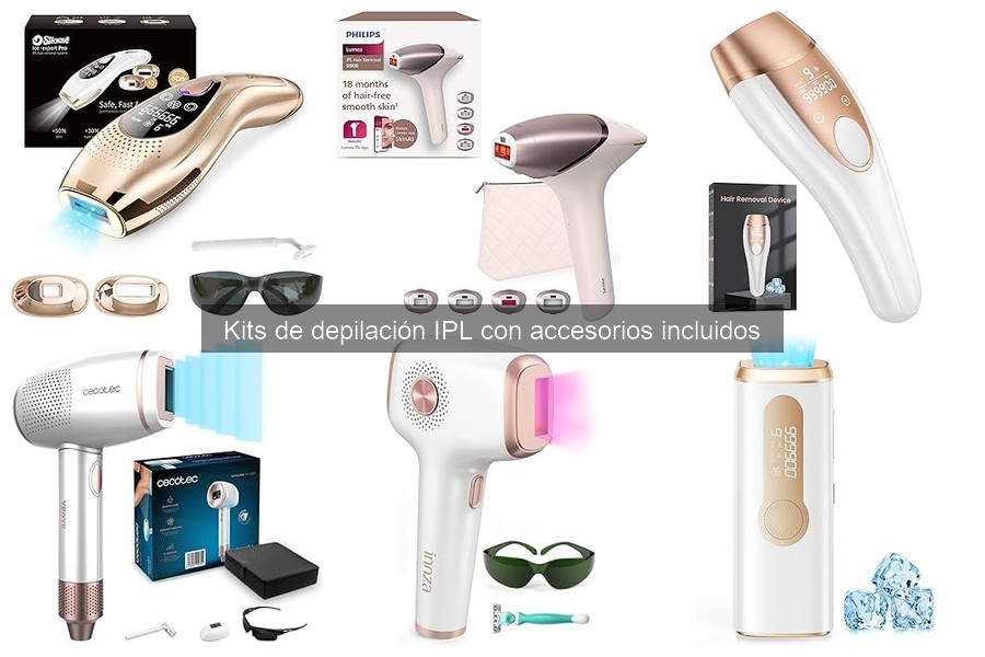 ¿Qué es un kit de depilación IPL y cómo funciona?