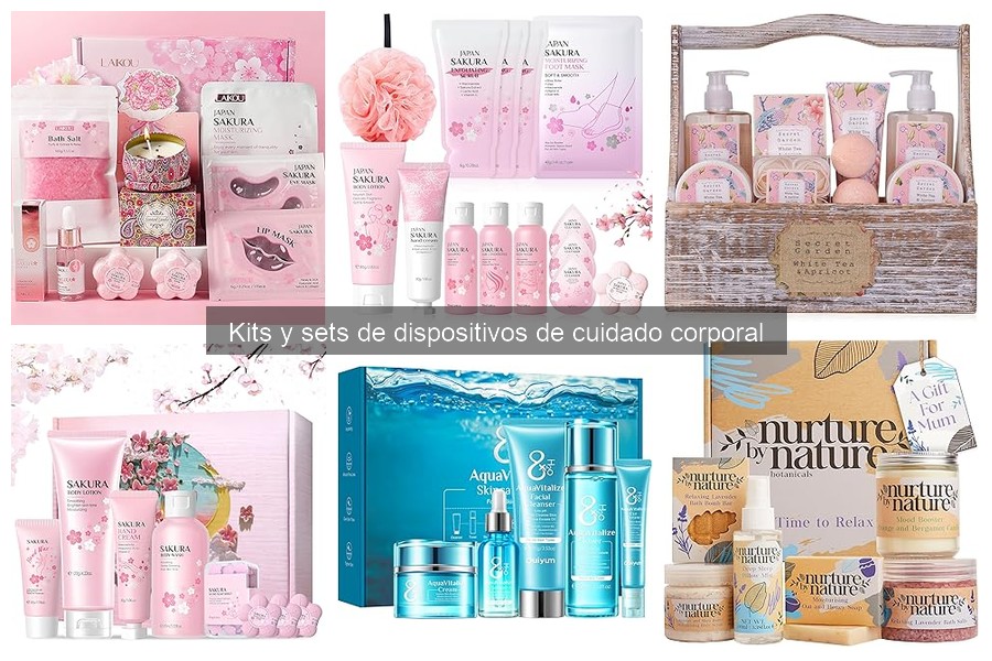 ¿Qué incluye un kit de dispositivos de cuidado corporal?