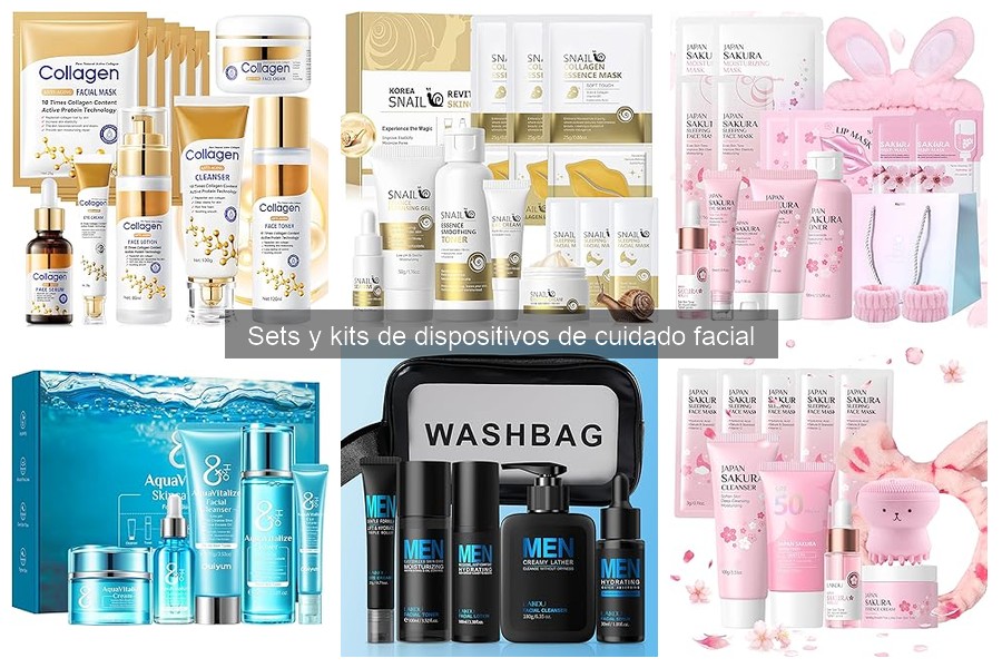 ¿Qué Incluye un Set de Dispositivos de Cuidado Facial?