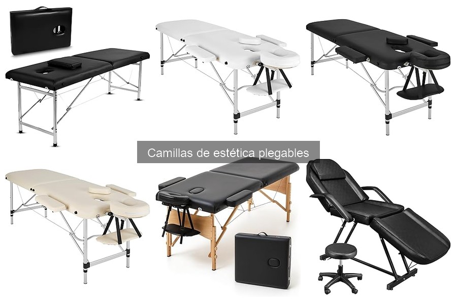 ¿Qué son las camillas de estética plegables? Características clave
