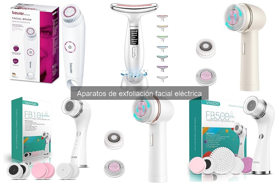 ** ¿Qué son los aparatos de exfoliación facial eléctrica?