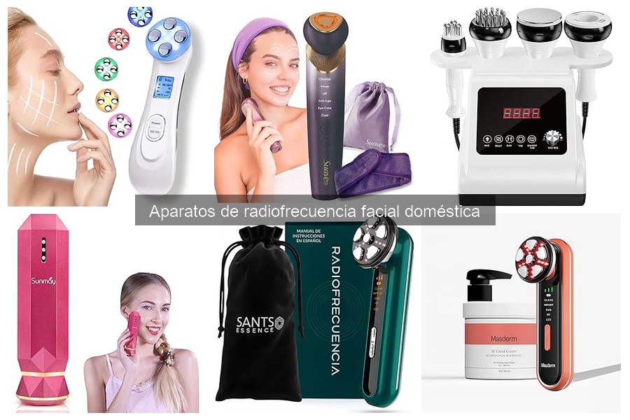 ¿Qué son los aparatos de radiofrecuencia facial doméstica?