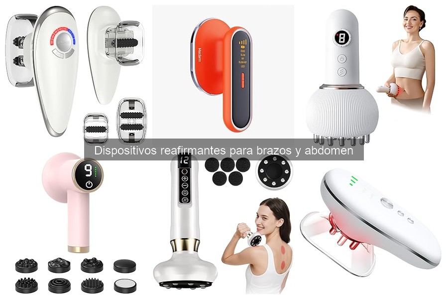 ¿Qué son los dispositivos reafirmantes para brazos y abdomen?