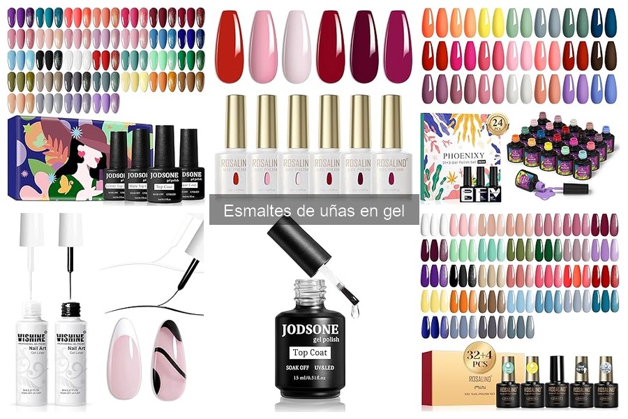¿Qué son los esmaltes de uñas en gel? Características y beneficios