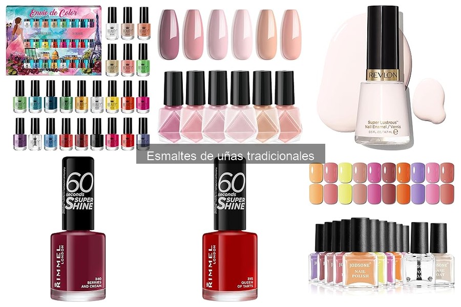 Qué son los esmaltes de uñas tradicionales y su composición
