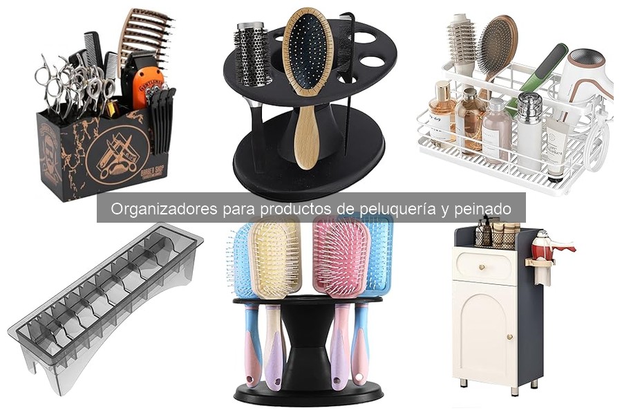 ¿Qué son los organizadores para productos de peluquería?