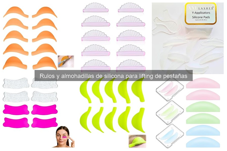 ¿Qué son los rulos de silicona para lifting de pestañas?