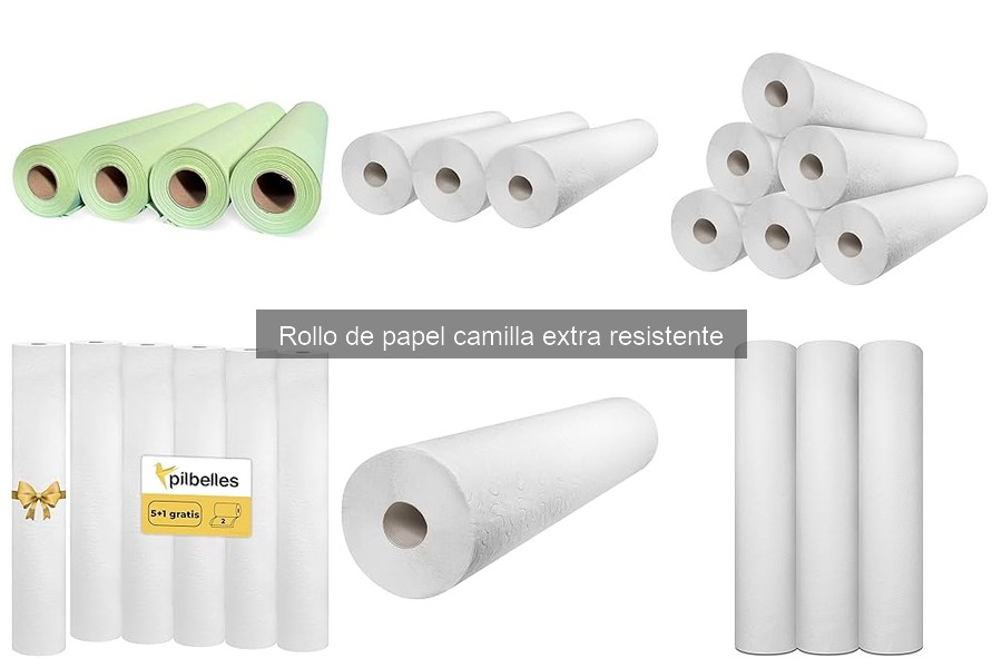 Rollo de papel camilla extra resistente: hogar vs. profesional