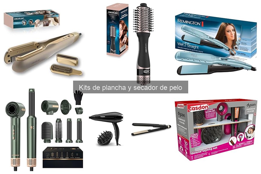 Soluciones a Problemas Comunes en Kits de Plancha y Secador
