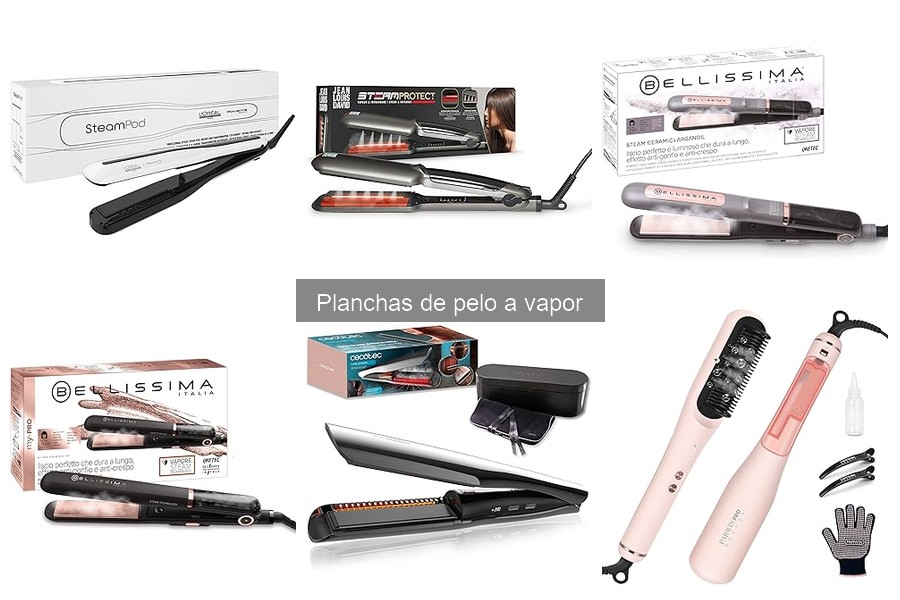 Técnicas para estilizar el cabello con planchas a vapor