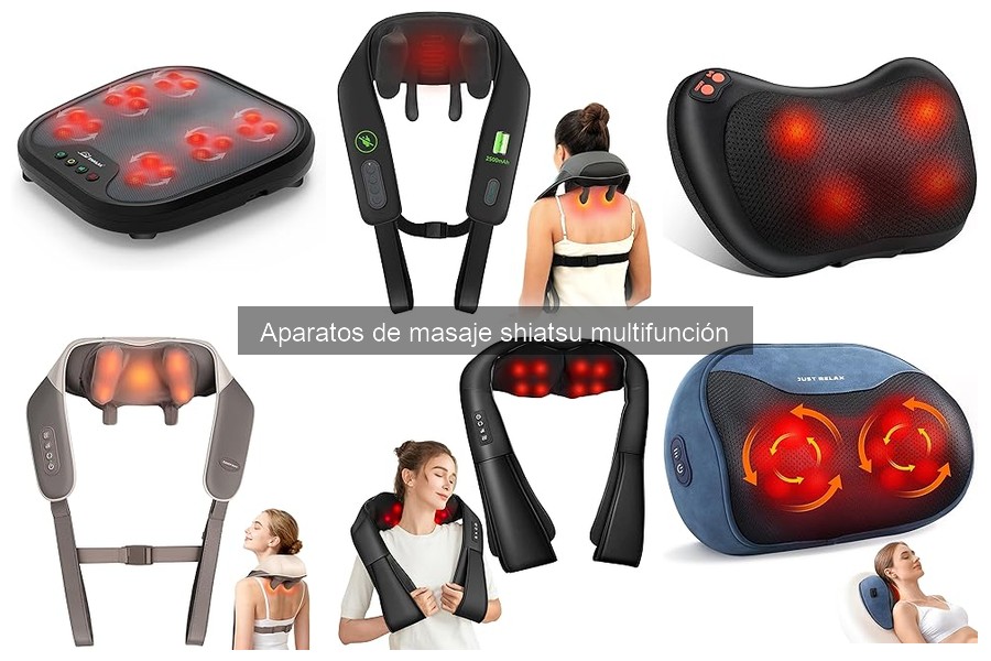 Testimonios de usuarios de masajeadores shiatsu multifunción