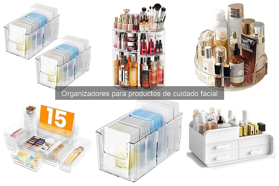 Testimonios y opiniones sobre organizadores de cuidado facial
