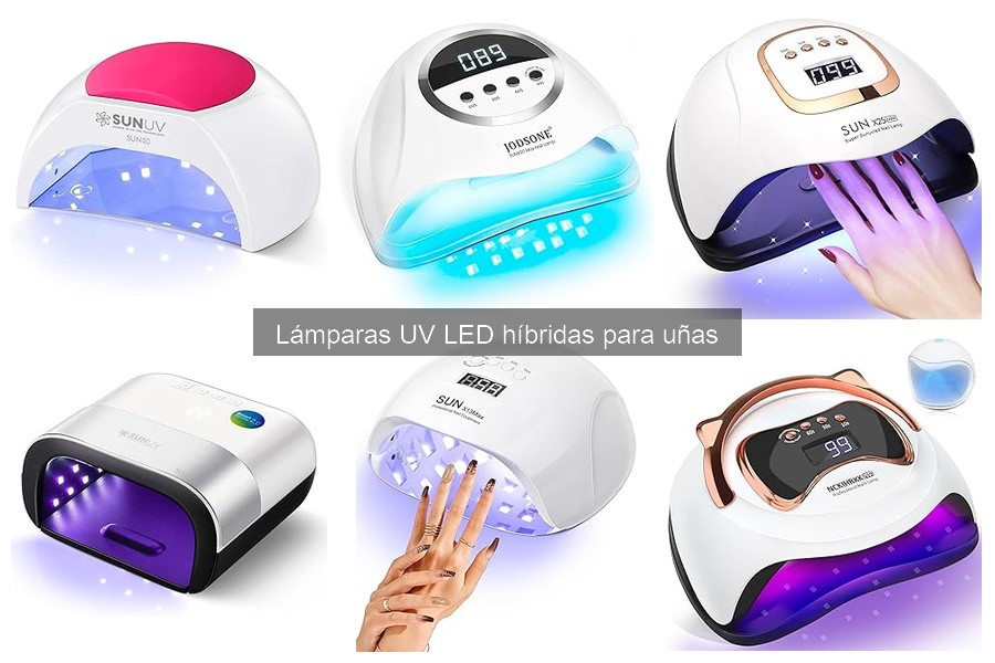 Tiempo ideal de uso de lámparas UV LED híbridas para uñas
