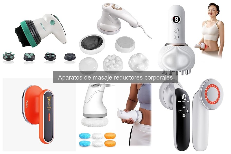 Tipos de aparatos de masaje reductores corporales