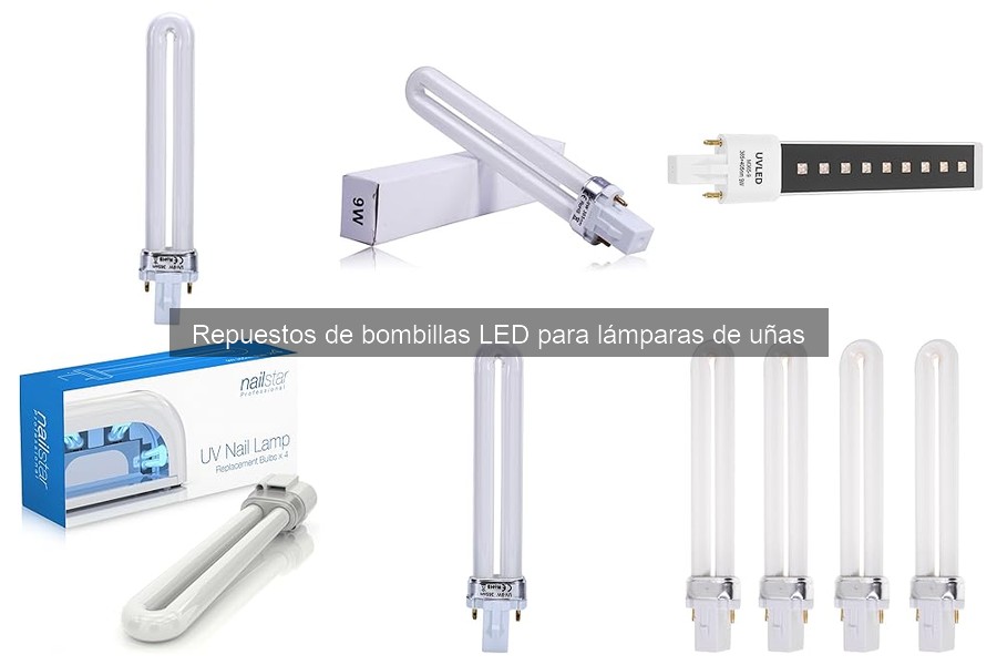 Tipos de bombillas LED para lámparas de uñas: guía completa