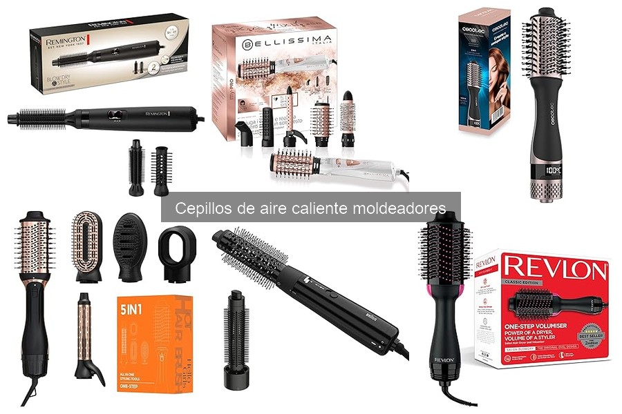 Tipos de Cepillos de Aire Caliente Moldeadores: Guía Completa