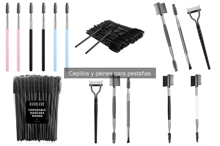 Tipos de cepillos y peines para pestañas: guía completa