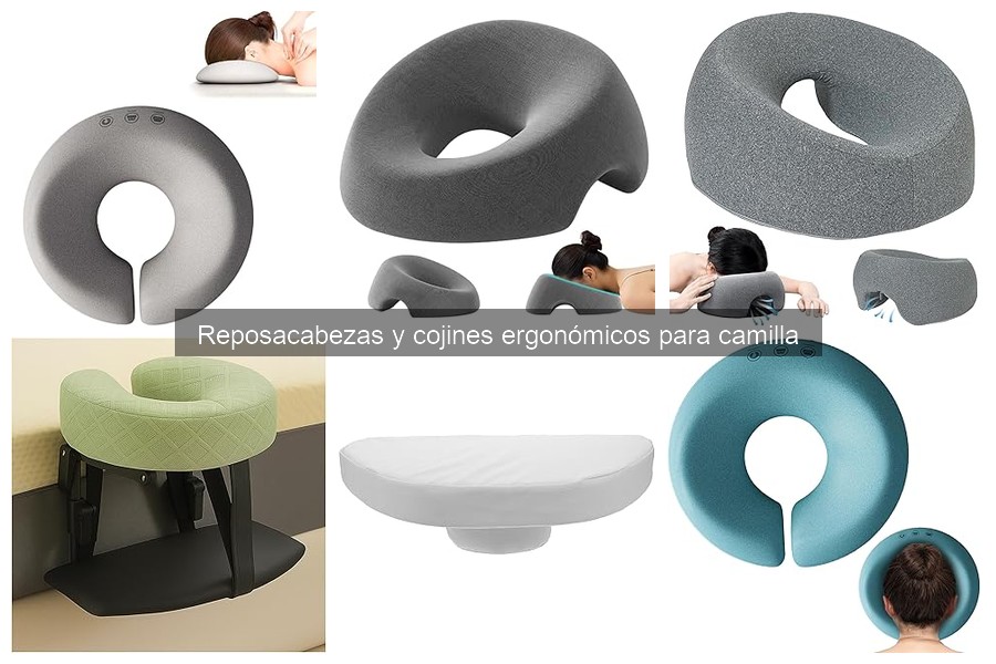 Tipos de Cojines Ergonómicos para Camillas y sus Usos