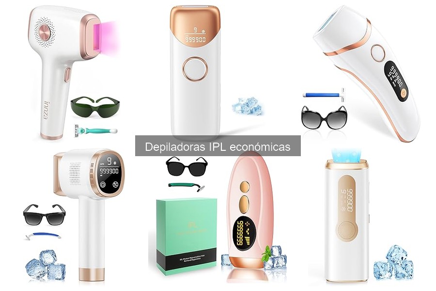 Tipos de depiladoras IPL económicas: características y diferencias