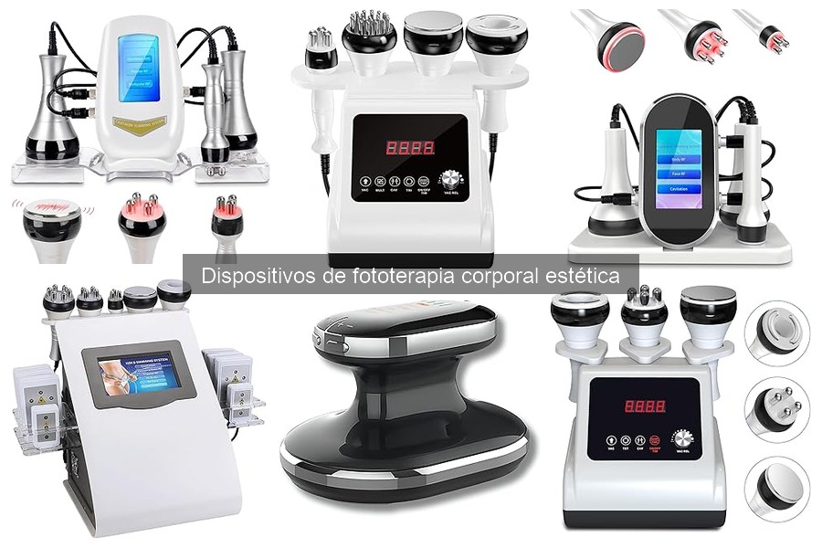 Tipos de Dispositivos de Fototerapia Corporal Estética