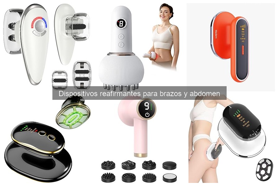 Tipos de dispositivos reafirmantes para brazos y abdomen