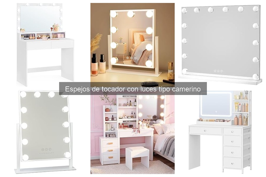 Tipos de Espejos de Tocador con Luces: Guía Completa