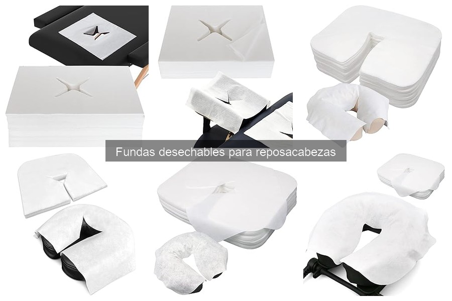 Tipos de fundas desechables para reposacabezas: guía completa