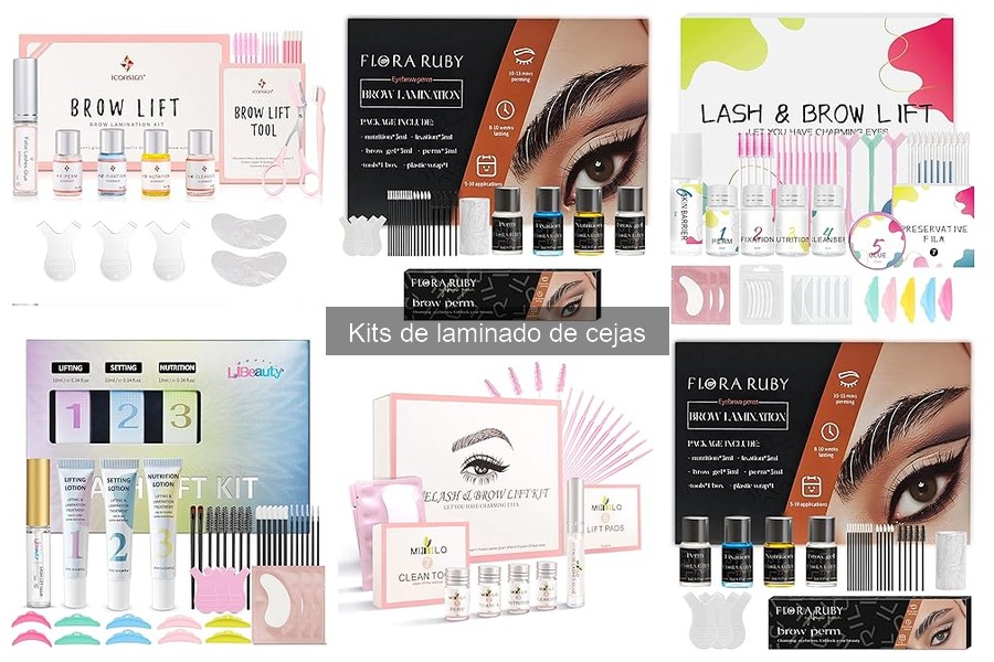 Tipos de Kits de Laminado de Cejas: Comparativa y Guía