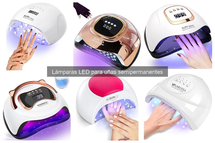 Tipos de Lámparas LED para Uñas Semipermanentes