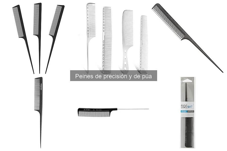 Tipos de peines de púa: características y usos