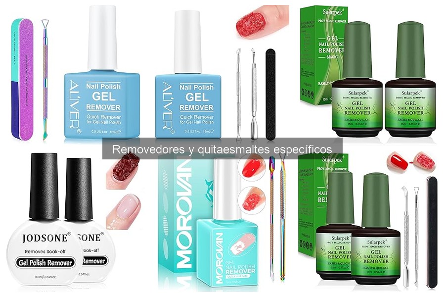 Tipos de removedores de esmalte: aplicaciones y ventajas