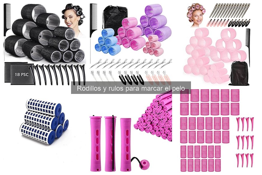 Tipos de rodillos y rulos para marcar el pelo: guía completa