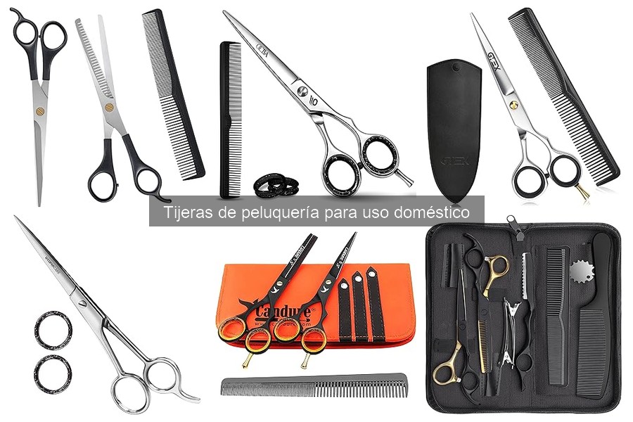 Tipos de Tijeras de Peluquería: Guía para Usos Domesticados y Profesionales