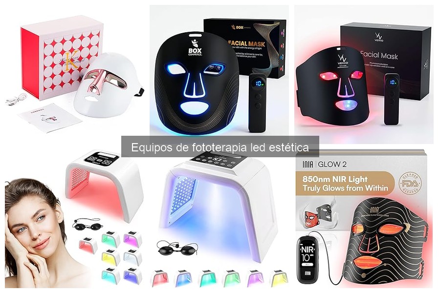 Todo sobre dispositivos de fototerapia LED en estética