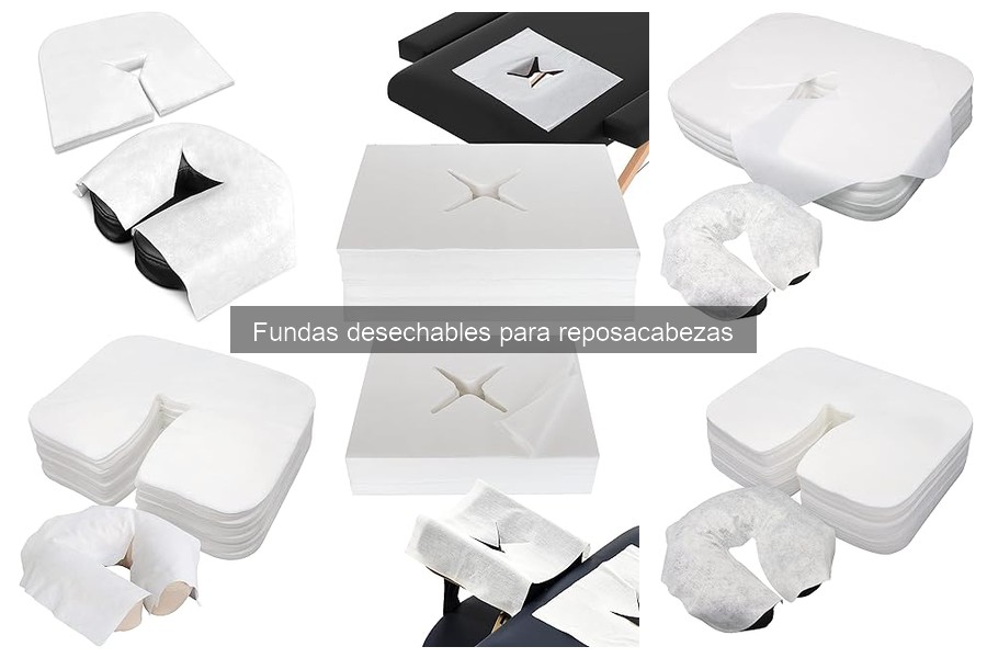 Uso correcto de fundas desechables para reposacabezas
