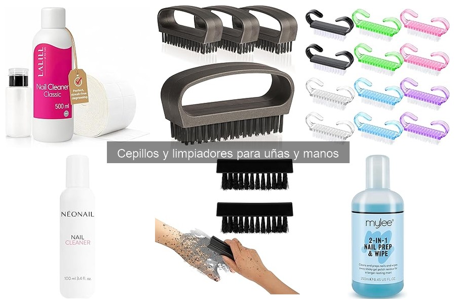Usos alternativos de cepillos y limpiadores para uñas