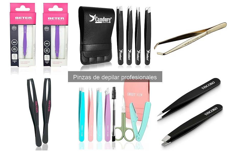Ventajas de las pinzas de depilar profesionales frente a las comunes