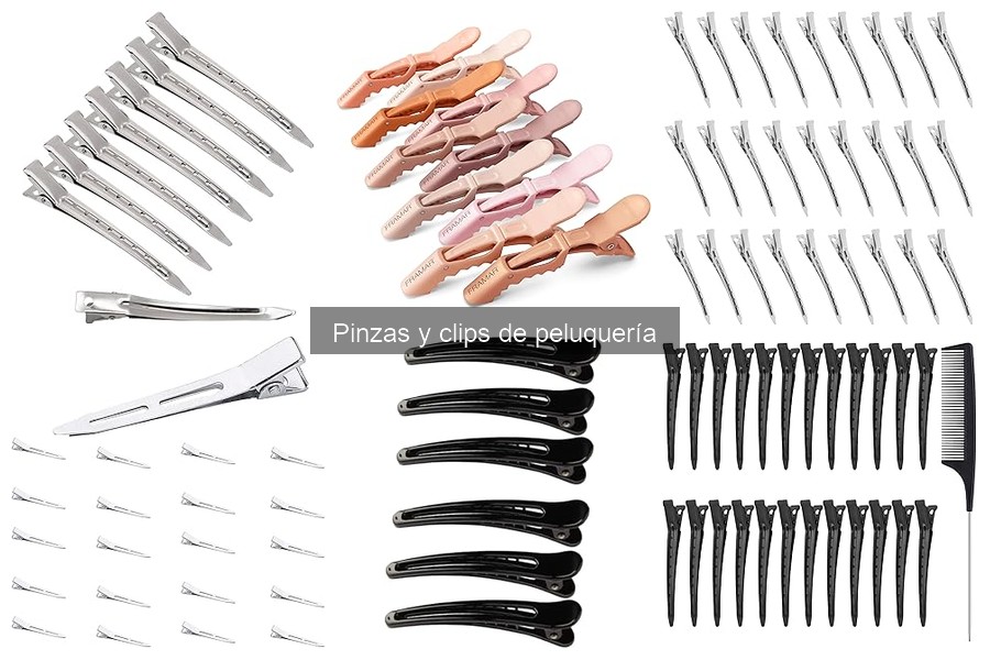 Ventajas de las pinzas y clips de peluquería de calidad