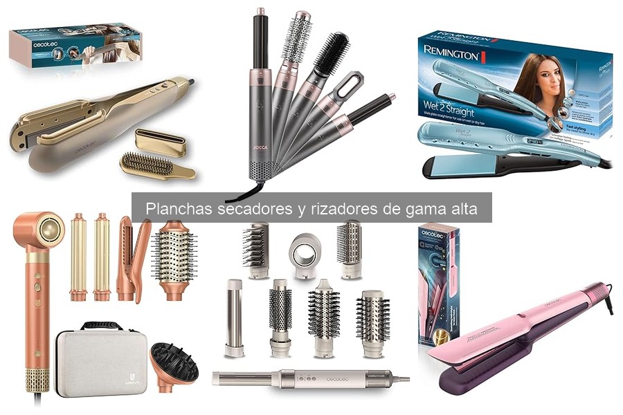 Ventajas de secadores y planchas de gama alta para el cabello