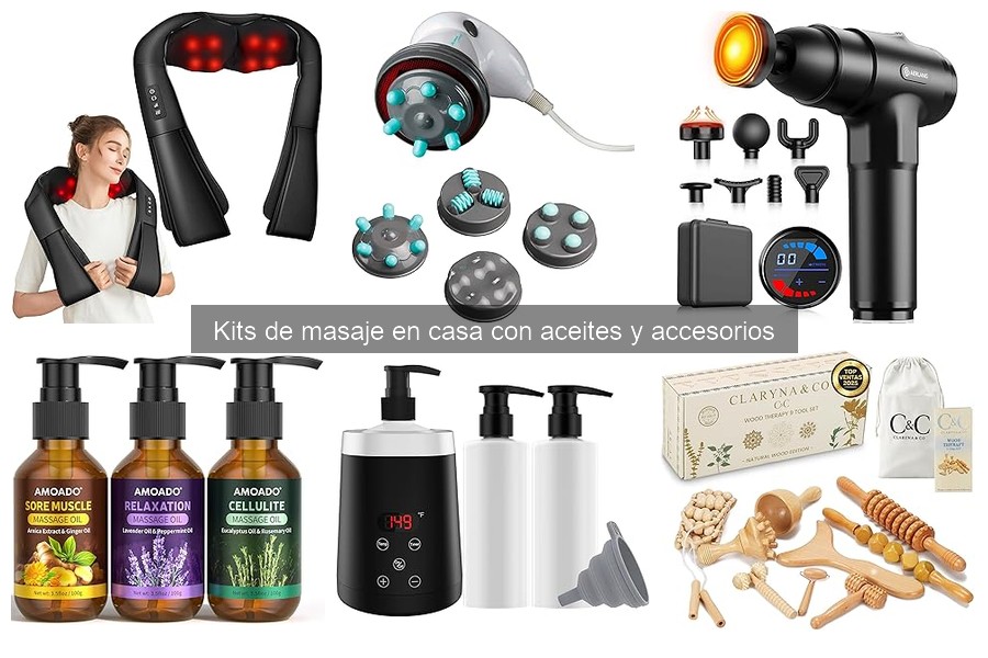 Ventajas de Usar un Kit de Masaje en Casa