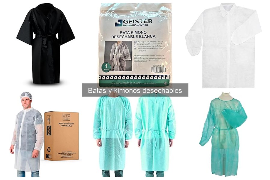 Ventajas y desventajas de batas y kimonos desechables