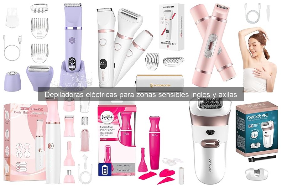 Ventajas y Desventajas de Depiladoras Eléctricas para Axilas e Ingles